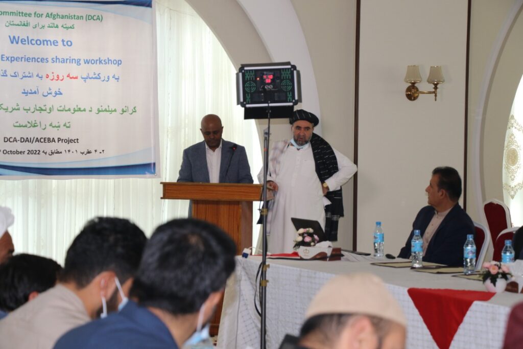DAI-ACEBA Project, Herat