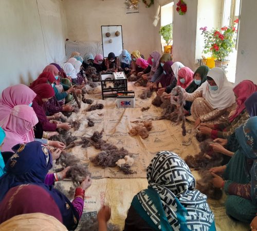 Spinning Machine Training in Bamyan Province